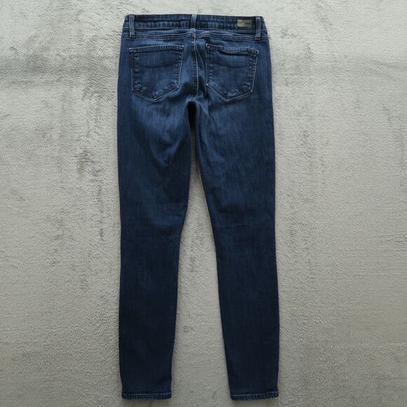 Paige Jeans Women's Size 28 Blue Low-Rise Verdugo Jegging Denim Pants 28" Inseam - Picture 9 of 15